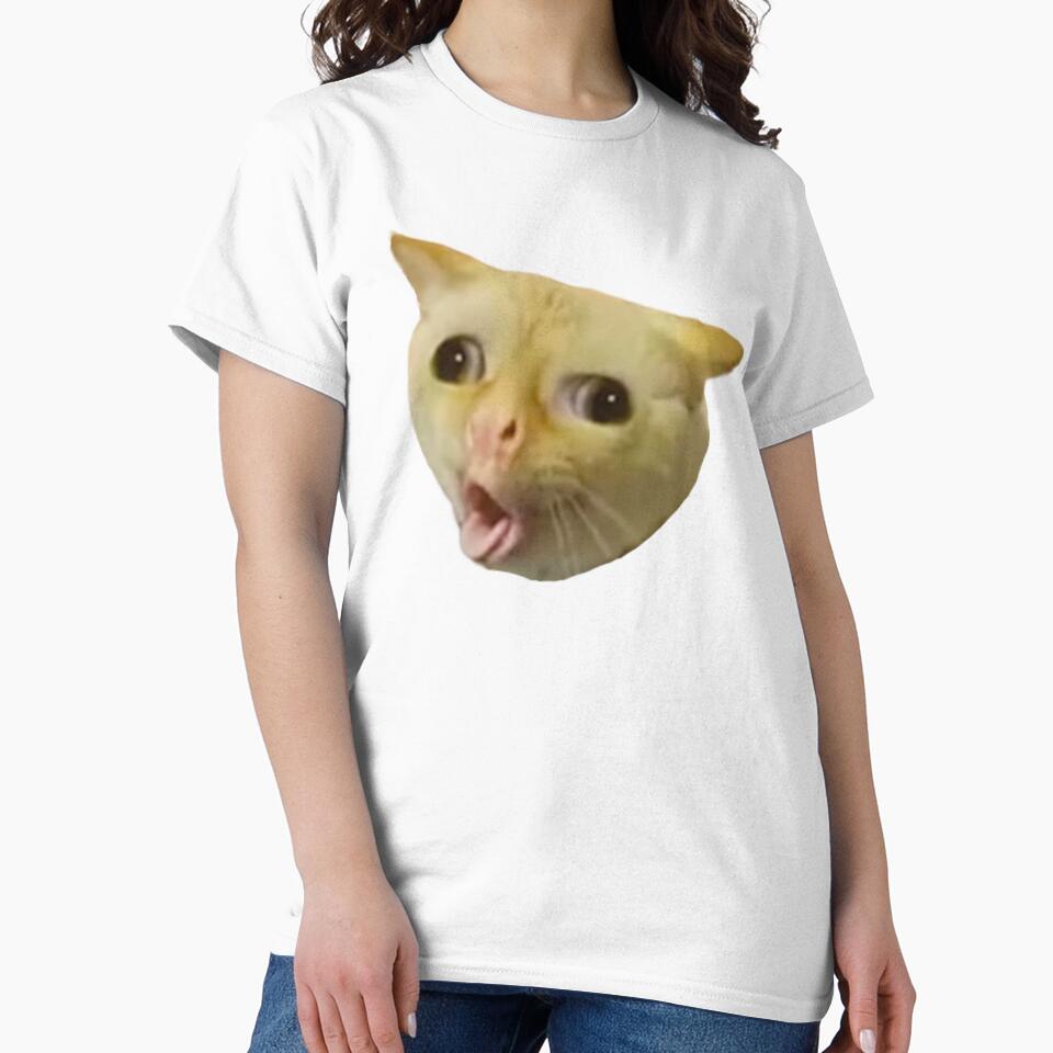Cat Coughing Meme by fomodesigns Unisex , , , Long Sleeve Tee