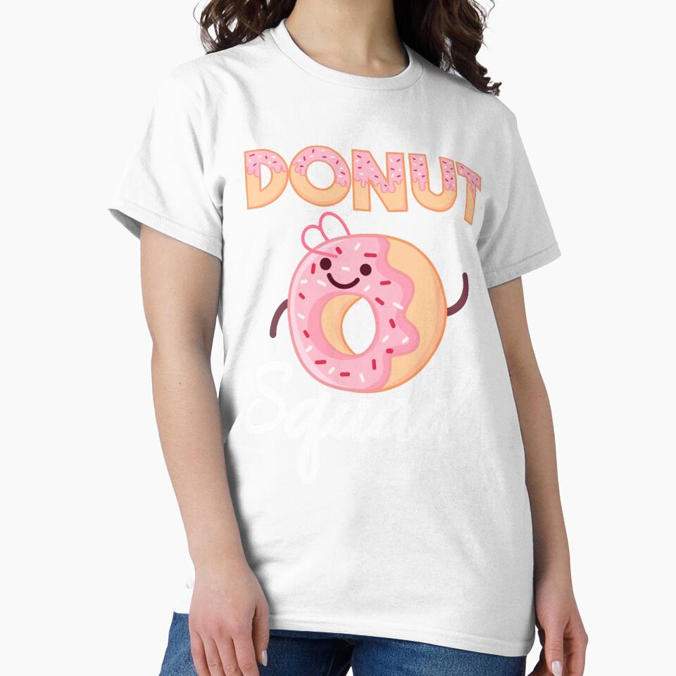 Donut Squad Birthday Donut Lover For Kids Boy Girls by 26funy Unisex , , , Long Sleeve Tee