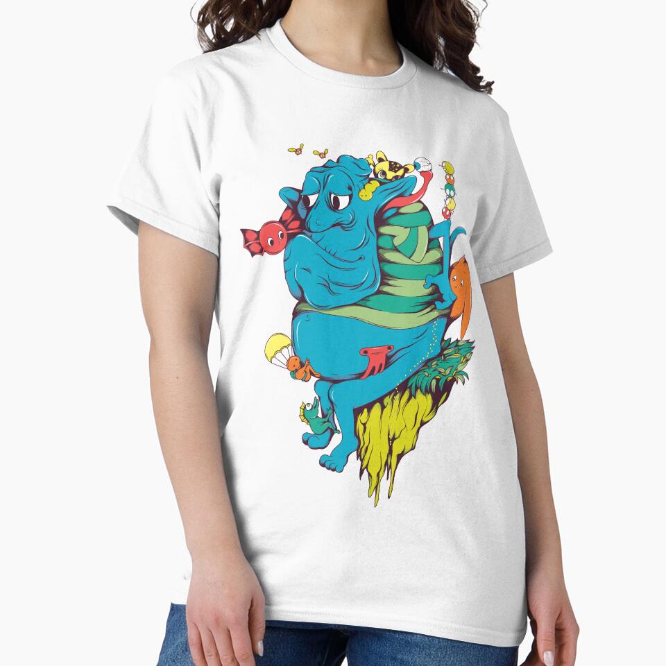 Cartoon Monster by tpixx Unisex , , , Long Sleeve Tee