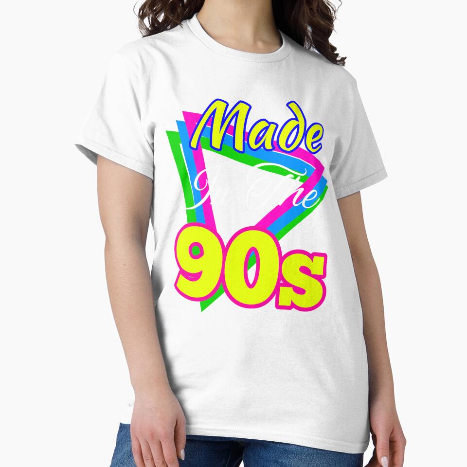 Made In The 90s Nineties Retro by TeesByAngelzB Unisex , , , Long Sleeve Tee