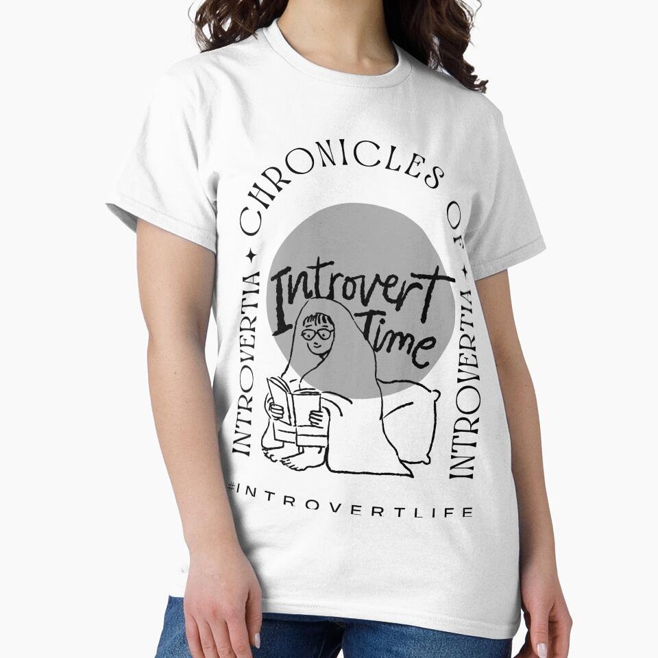 Chronicles of Introvertia black & white by TertlPeak by kaez Unisex , , , Long Sleeve Tee
