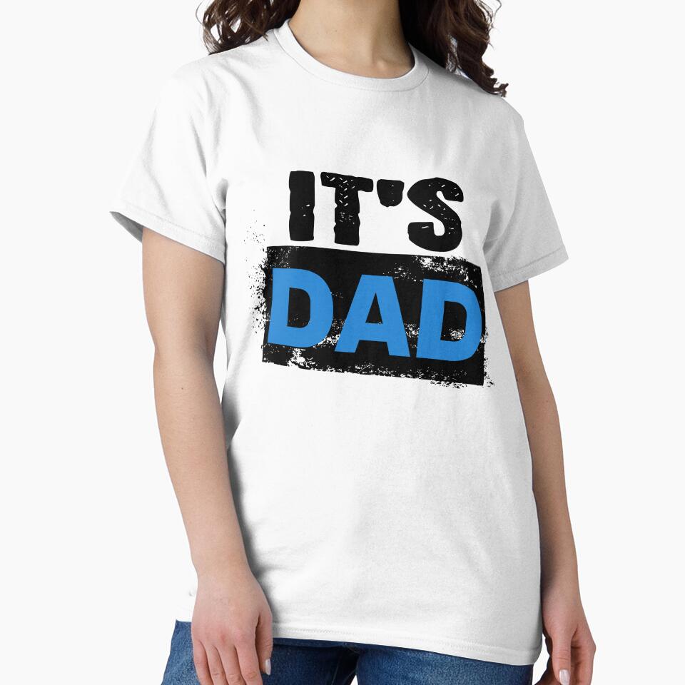 It's Dad by MoBoo Designs Unisex , , , Long Sleeve Tee