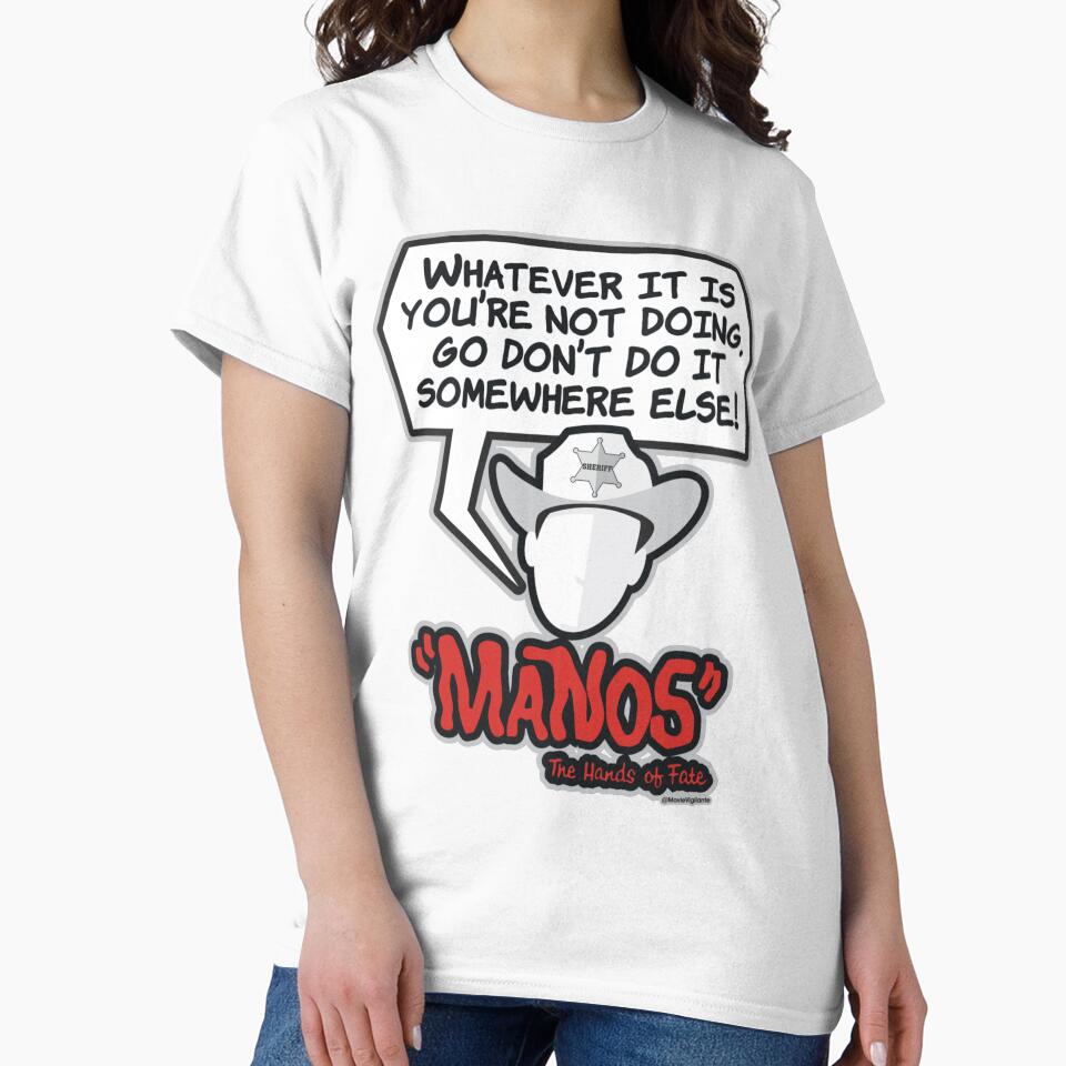 Manos Sheriff by MovieVigilante Unisex , , , Long Sleeve Tee