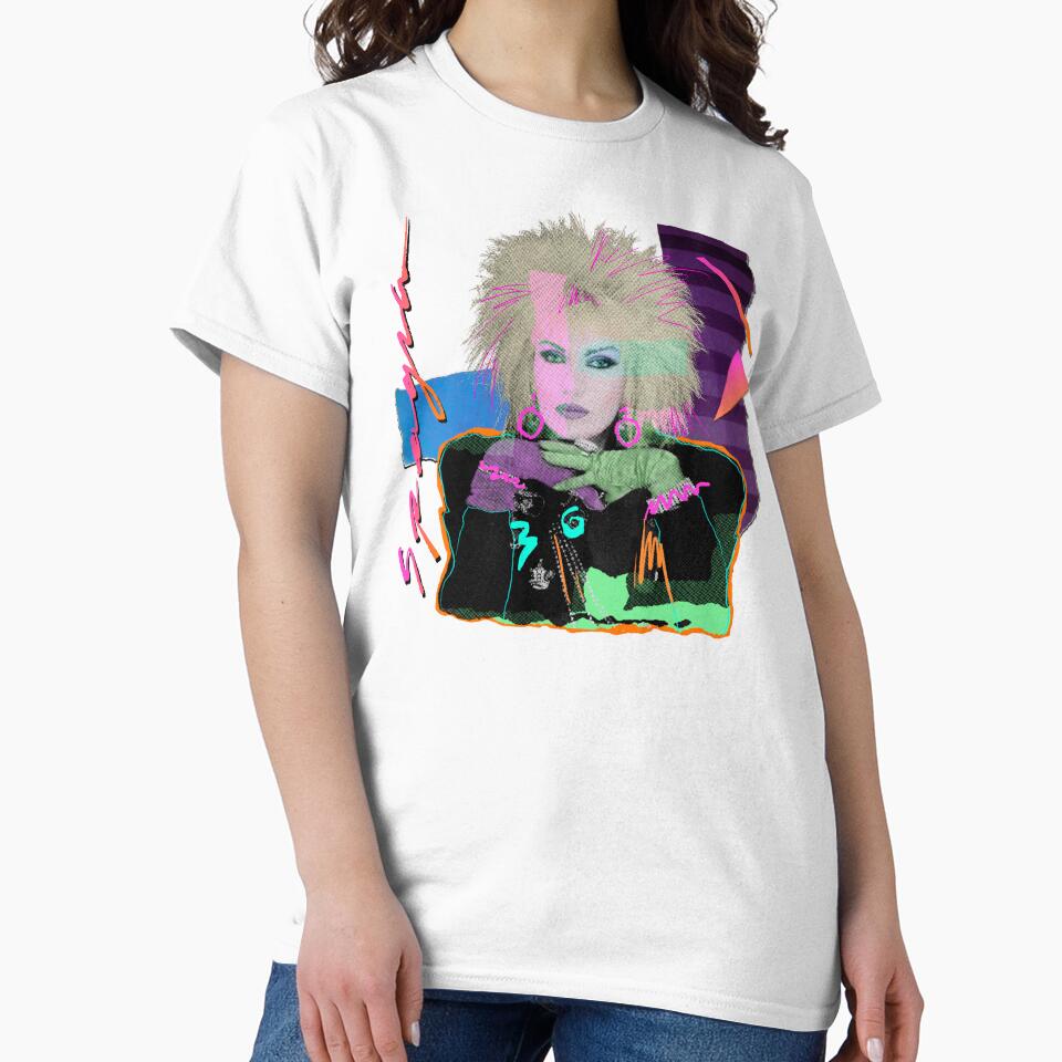 IVANA 80S STYLE COLORS PURPLE BACKGROUND by DISCODISCOMX by DiscoDiscoMx Unisex , , , Long Sleeve Tee