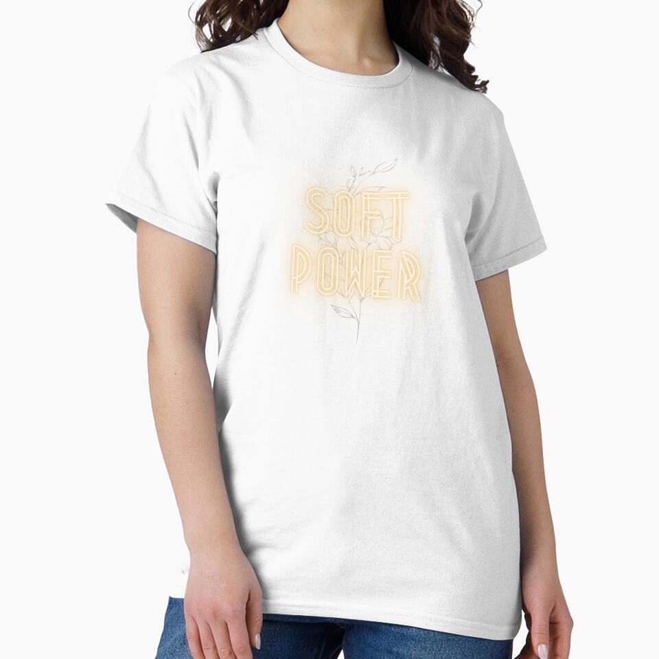 SOFT POWER GLOW BOTANICAL by RAYS OF SHYNE Unisex , , , Long Sleeve Tee