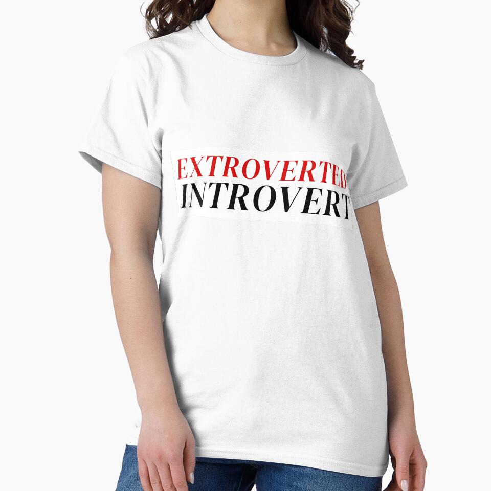 Extroverted Introvert by SaltofEarthArt Unisex , , , Long Sleeve Tee