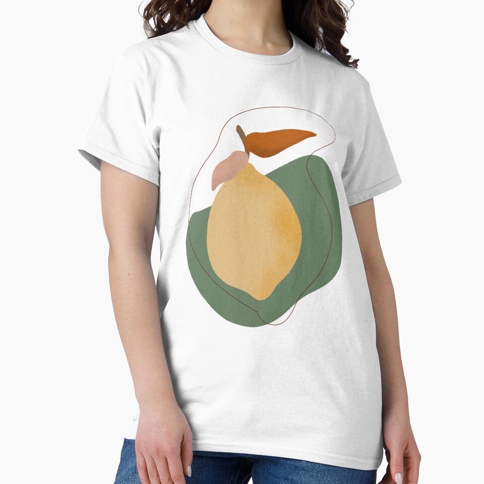 Modern Lemon, Fruit illustration by Ana Moguš
