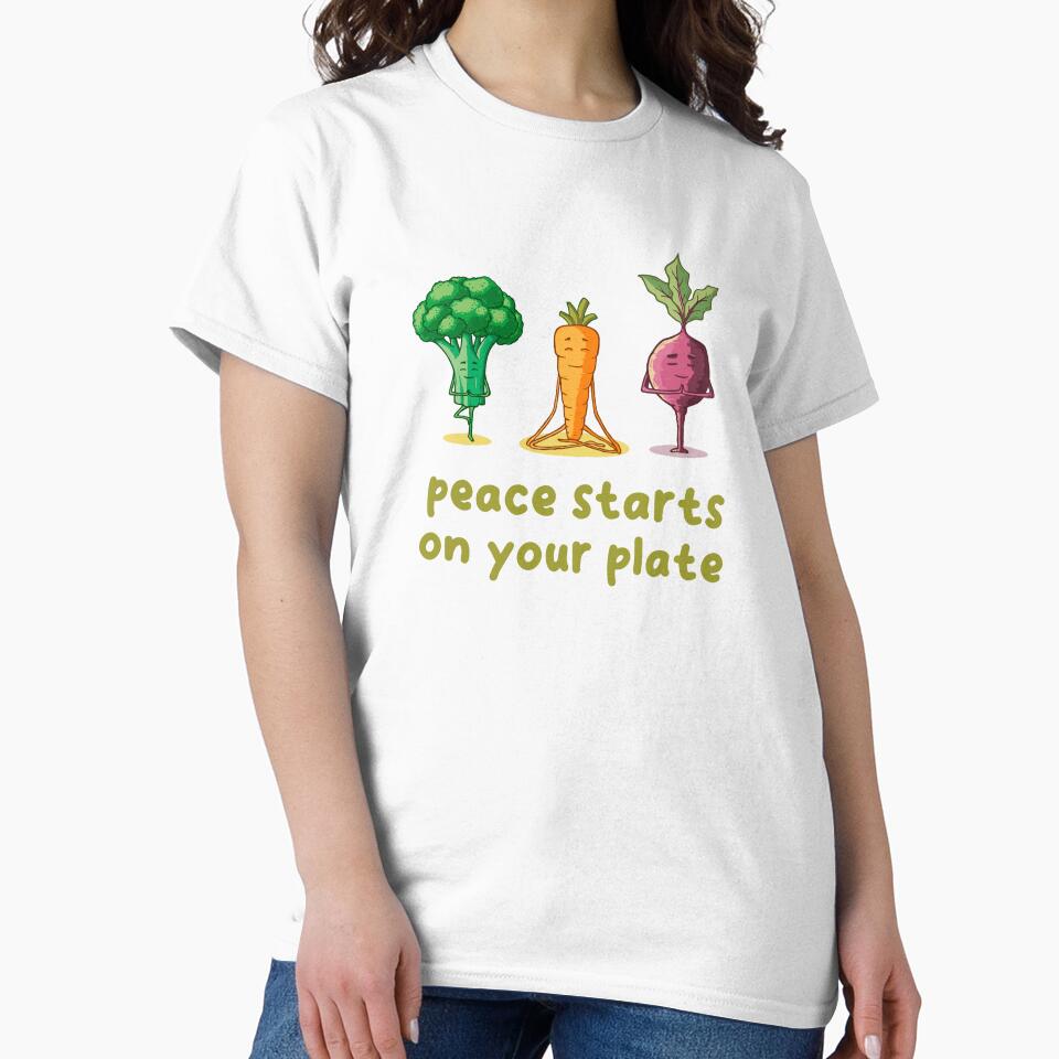 Peace starts on your plate by Frank J. Art