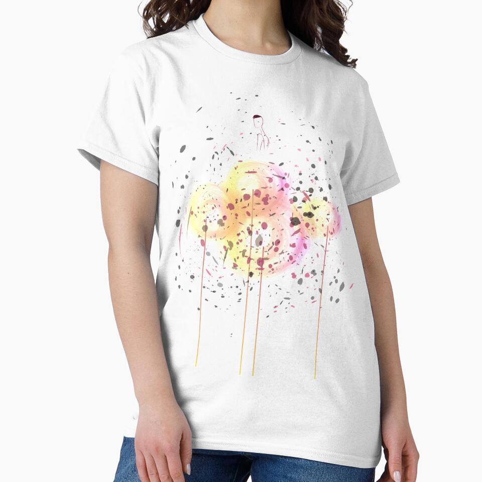 cotton candy on a stick by navitalidesign Unisex , , , Long Sleeve Tee