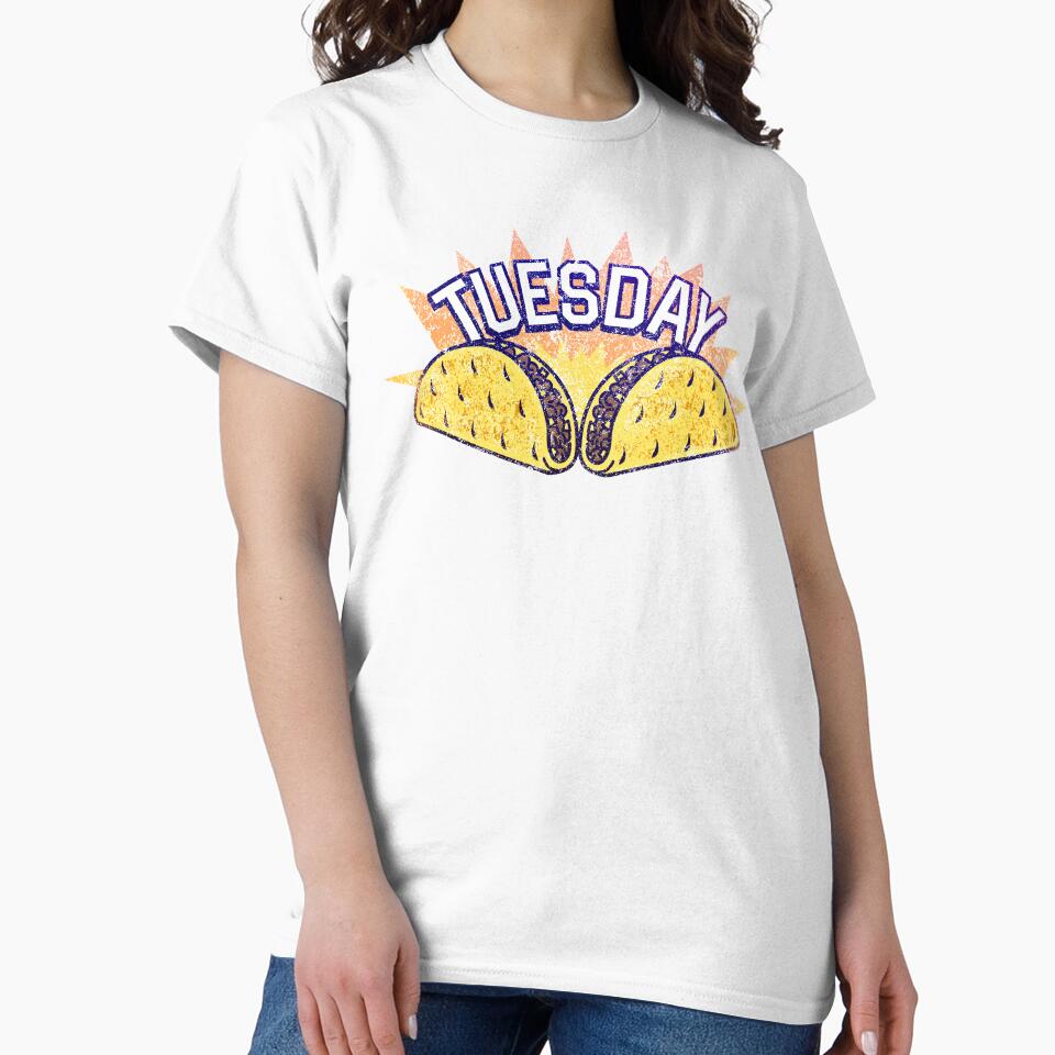 Taco Tuesday by TEES BY TOM Unisex , , , Long Sleeve Tee