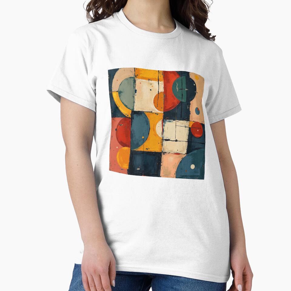 Colorful Geometric Abstraction – Modern Digital Circle Art by Arte Zen