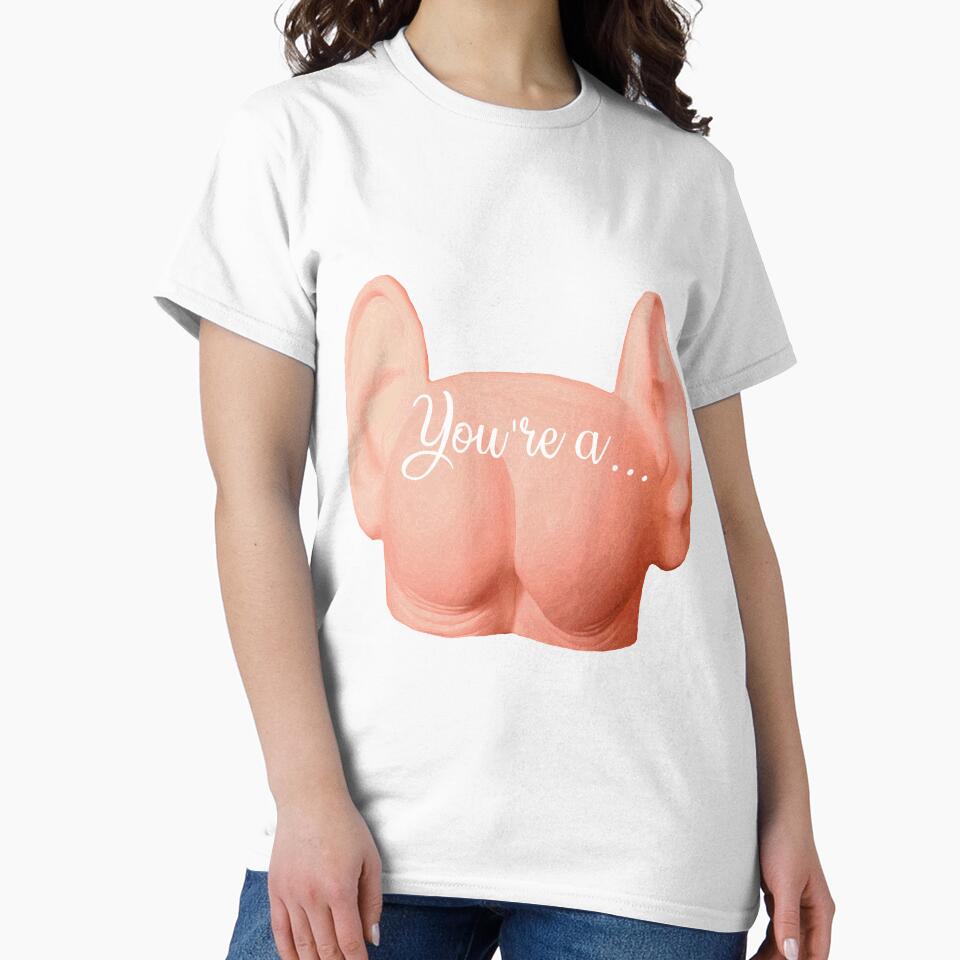 Ass with ears by Flavourista Unisex , , , Long Sleeve Tee