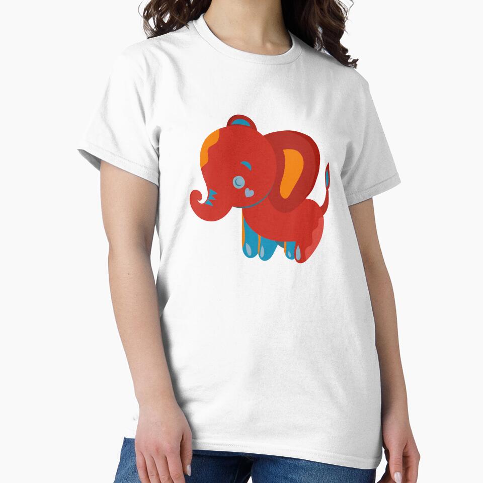 bright elephant calf by TheChanhuesco Unisex , , , Long Sleeve Tee