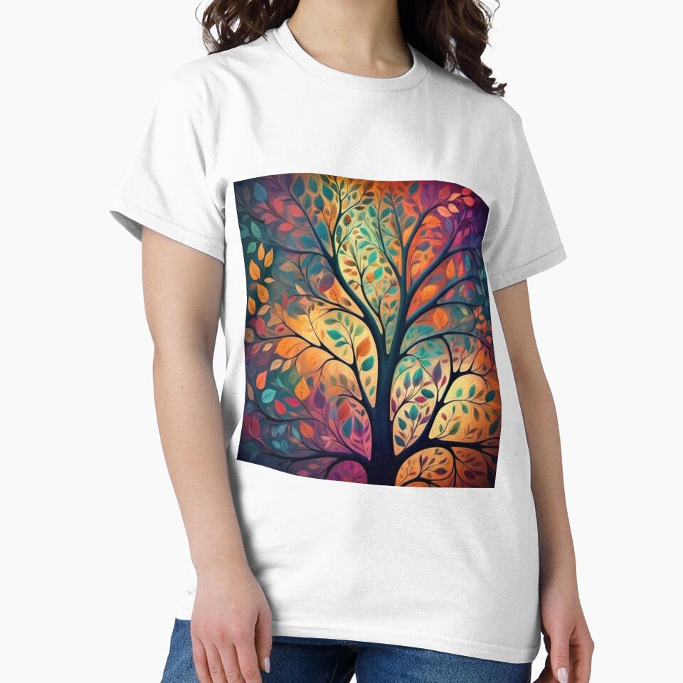 Big Tree by HebaRK Studio Unisex , , , Long Sleeve Tee