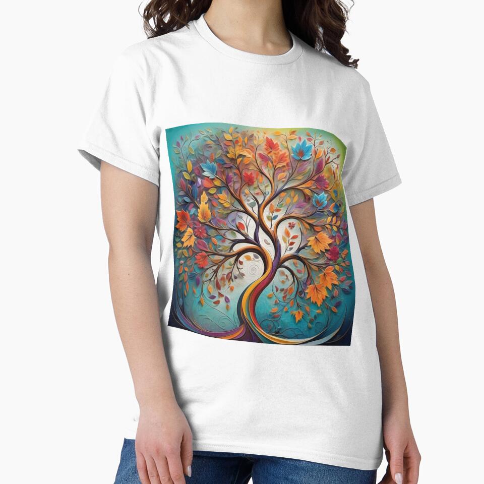 Beautiful Tree by HebaRK Studio Unisex , , , Long Sleeve Tee