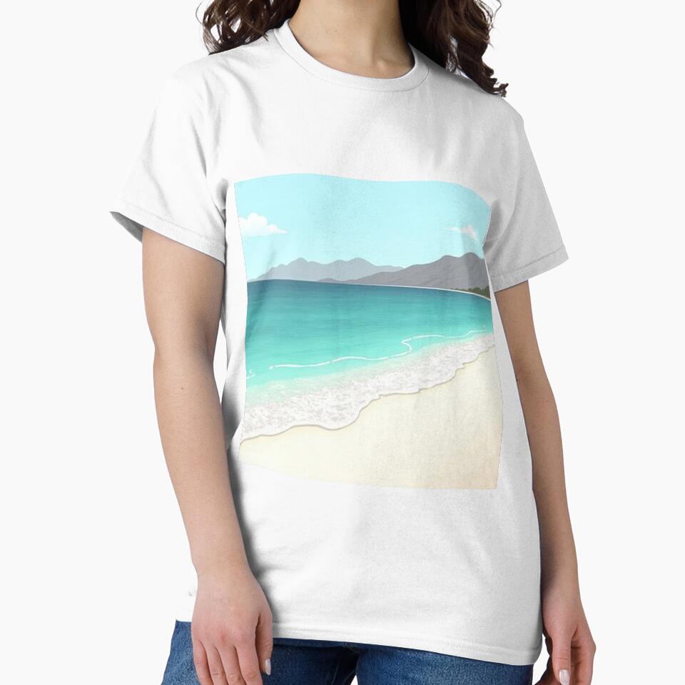 White Sand 2 by HebaRK Studio Unisex , , , Long Sleeve Tee