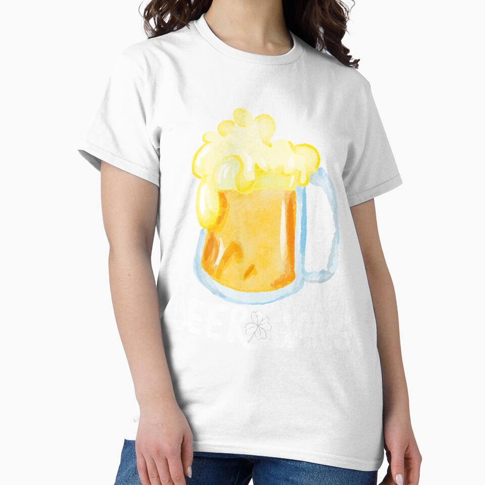 Funny Beer Gang T shirt for St. Patrick Day party by ViVedX Unisex , , , Long Sleeve Tee