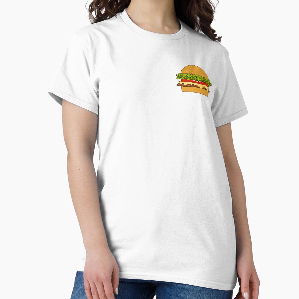 Burgers are my valentine by mihidunii Unisex , , , Long Sleeve Tee