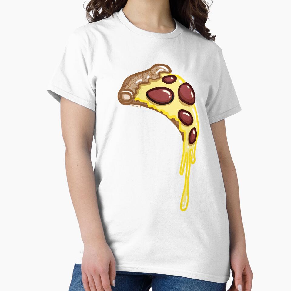 Grab A Slice! by JanGrackle Unisex , , , Long Sleeve Tee