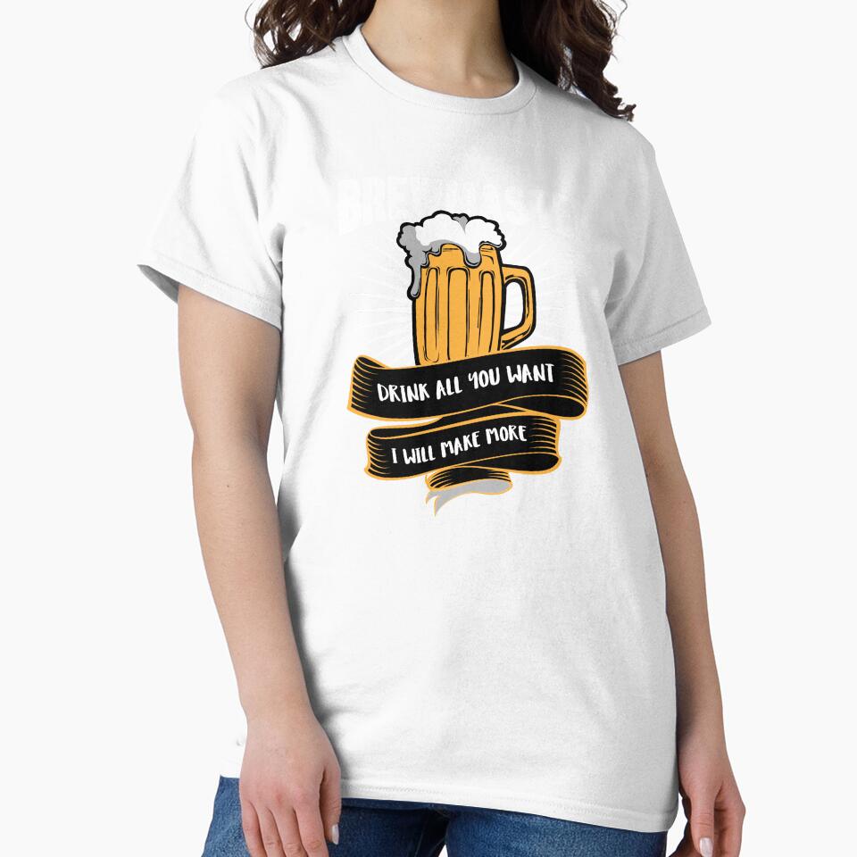 Beer Brewmaster Drink all you want I will make more by haselshirt Unisex , , , Long Sleeve Tee