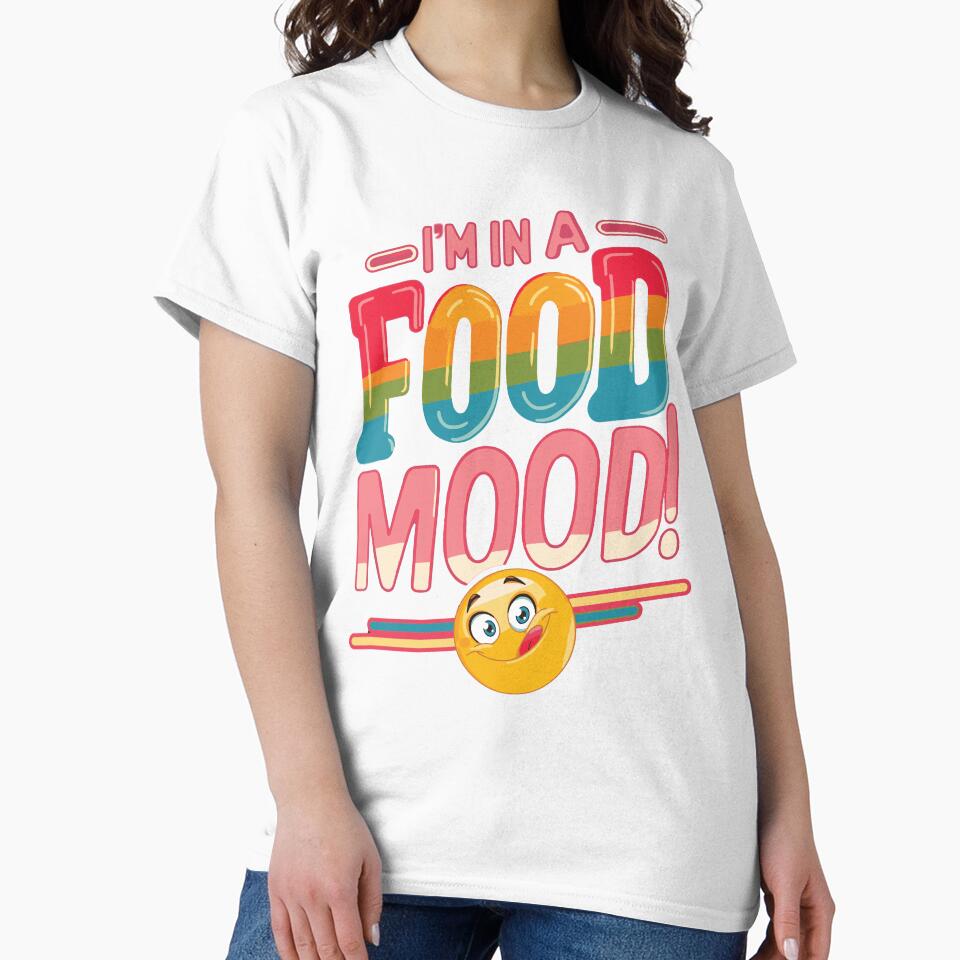 In the Mood for Food - Food Mood by Woof-Worthy-ART Unisex , , , Long Sleeve Tee