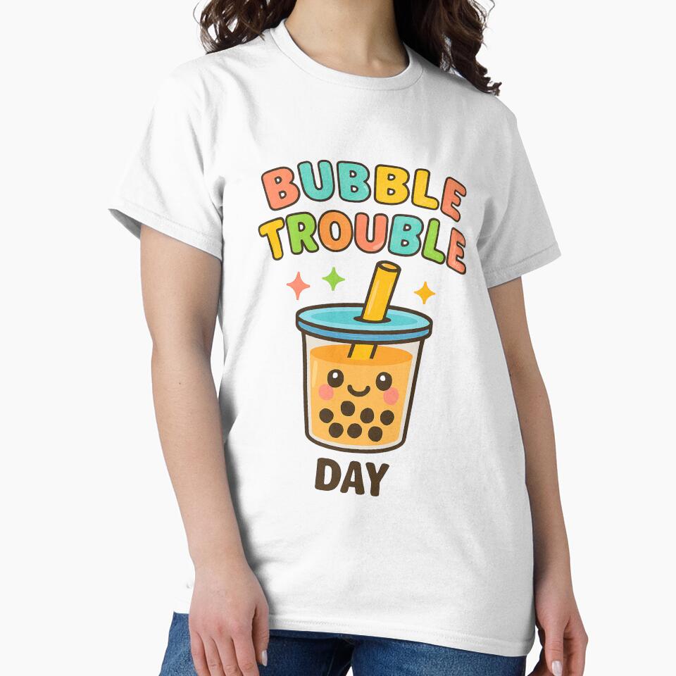 Bubble Trouble - Bubble Tea Day by Lia Vina