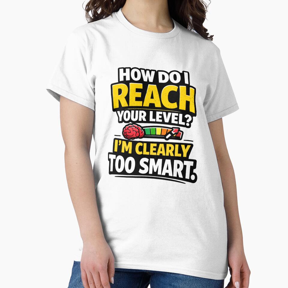Funny Office Sarcasm Too Smart by Icyteedesigns Unisex , , , Long Sleeve Tee
