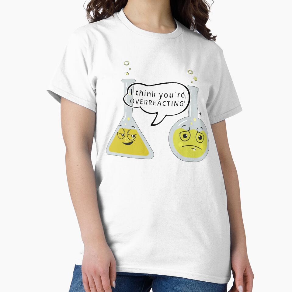 Funny CHEMESTRY Saying Sarcastic Cute Phrase CHEMISTRY FUNNY by Caramellaty Unisex , , , Long Sleeve Tee