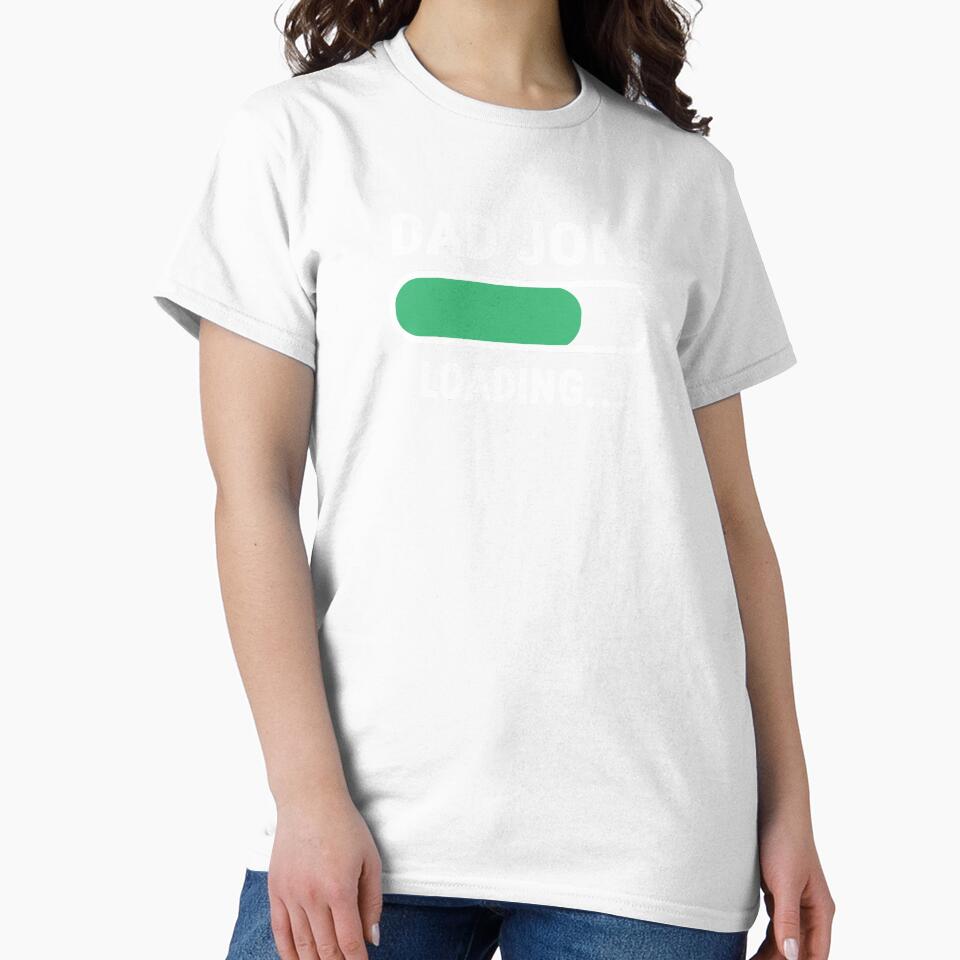 Dad Joke Loading - Funny Father's Day by Speed Prints Unisex , , , Long Sleeve Tee