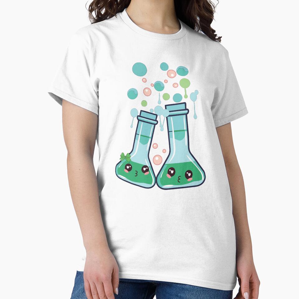 chemistry love funny love graphic design chemistry love design by Caramellaty Unisex , , , Long Sleeve Tee