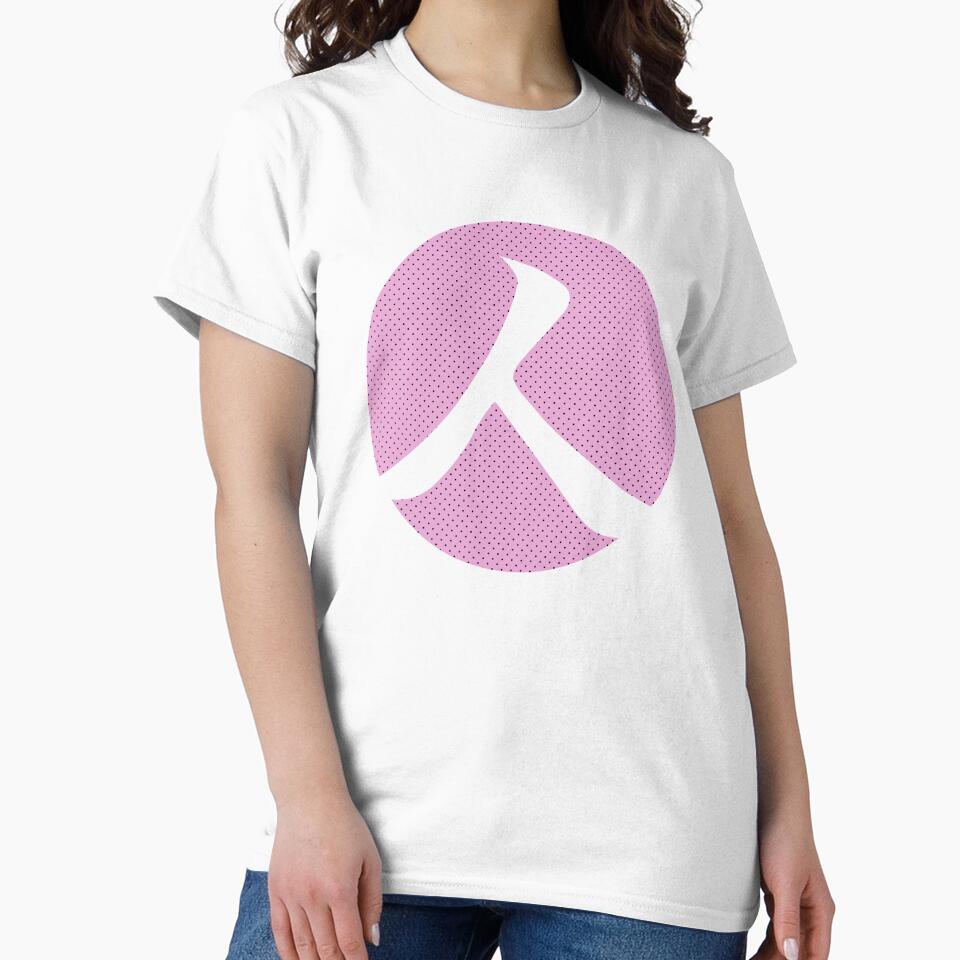 Dots Soft Pink by onejyoo Unisex , , , Long Sleeve Tee