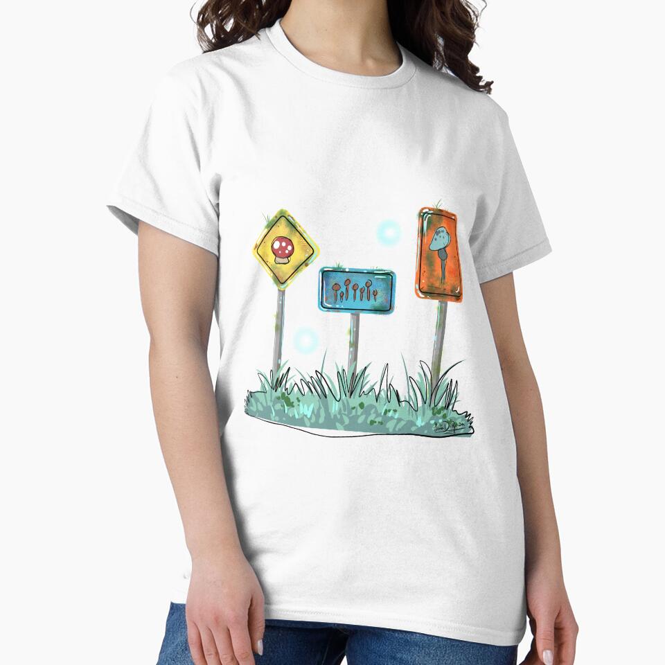 Mushroom Signs- Mushroom Island by Marielena Vincenza
