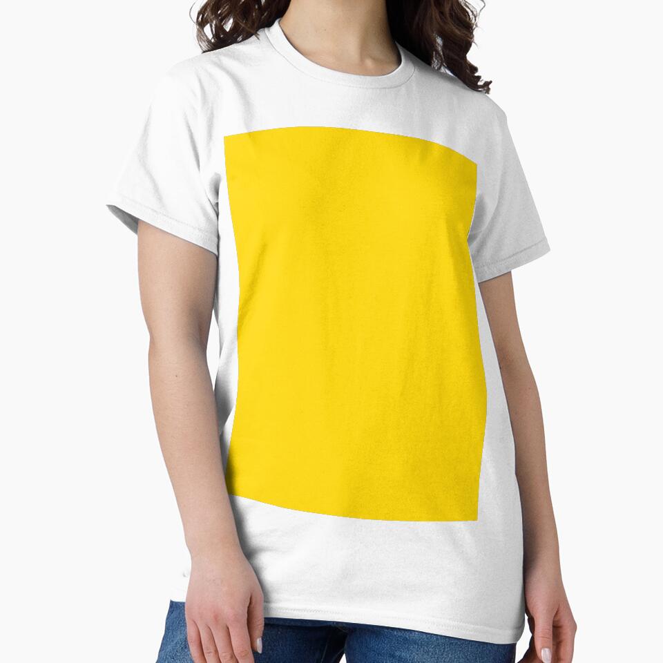 PLAIN SOLID YELLOW - GOLD- BY OZCUSHIONS by ozcushions Unisex , , , Long Sleeve Tee