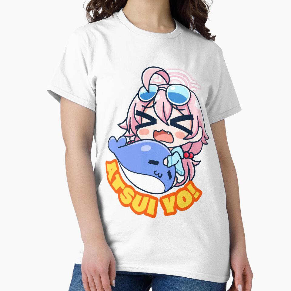 Atsui Yo Blue Archive Takanashi Hoshino by Noredji Morien Unisex , , , Long Sleeve Tee