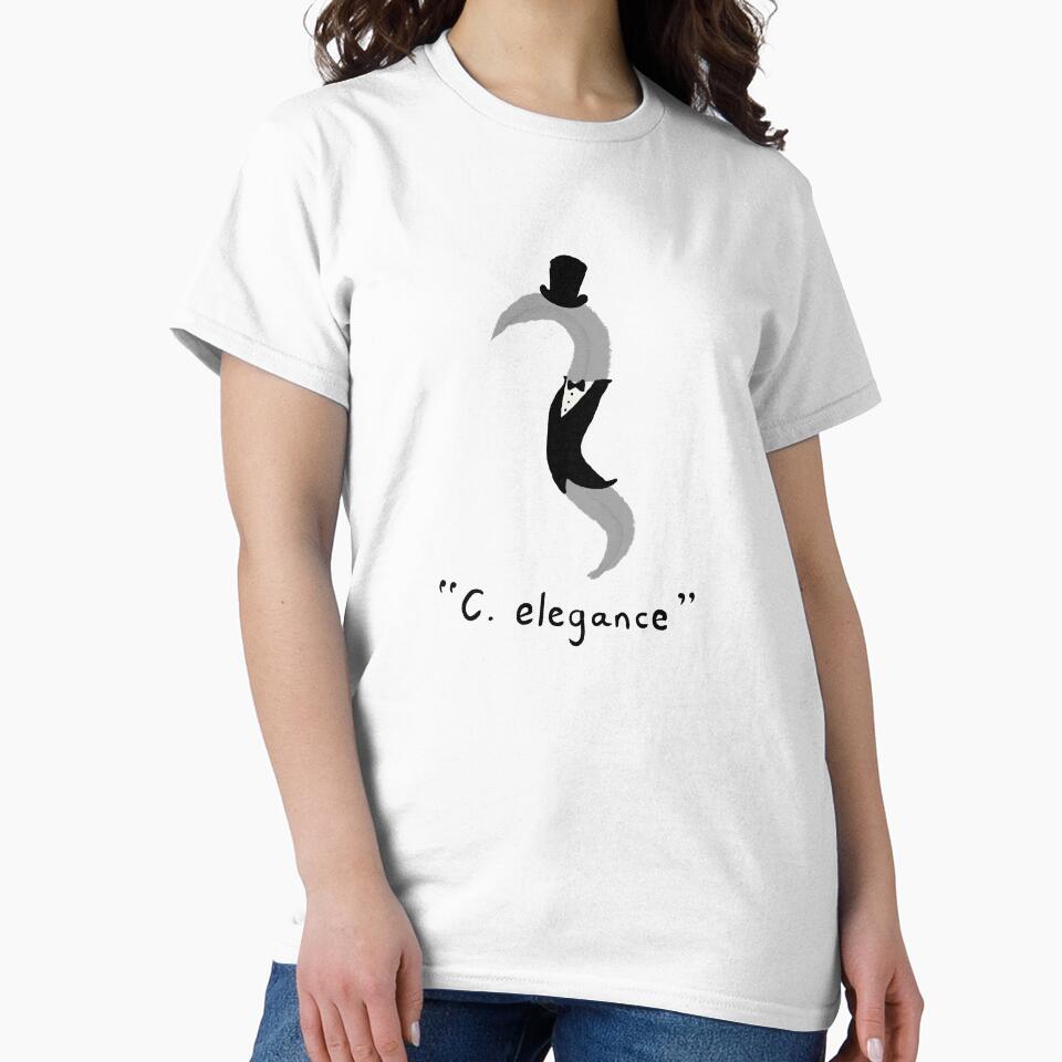 C. elegance by glowglowworm Unisex , , , Long Sleeve Tee