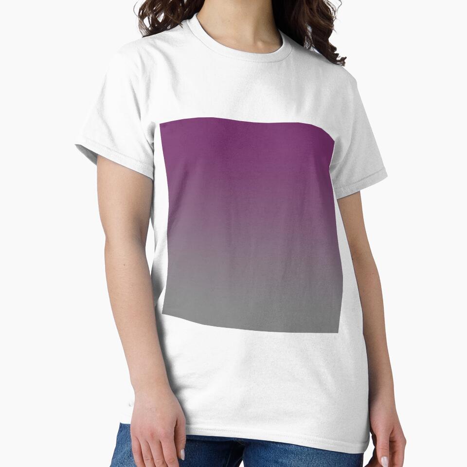 OMBRE GRADIENT TWO TONE DIP DYE BYANTIUM PURPLE AND DARK GREY - OVER 100 OMBRES ON OZCUSHIONS by ozcushions