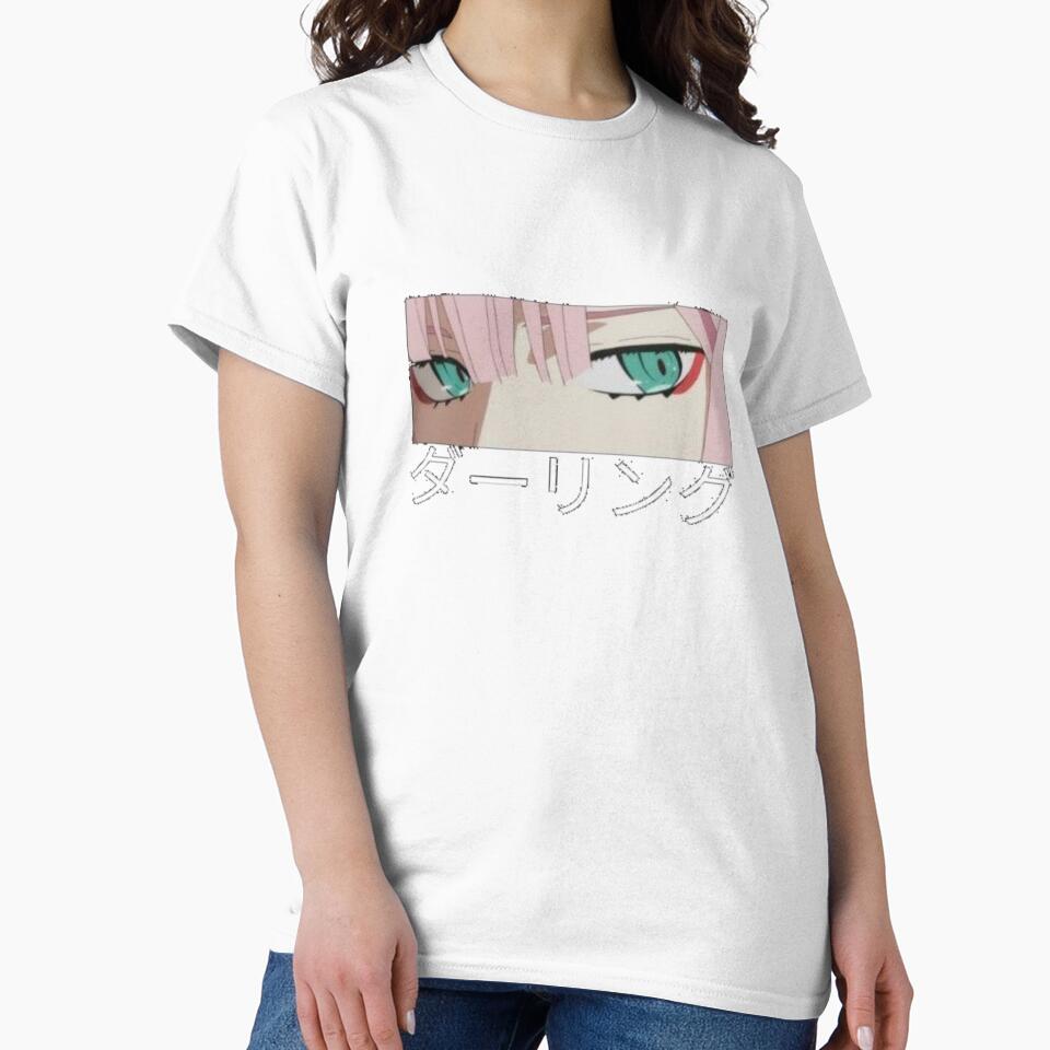 zero two eyes by youranimeworld ⭐⭐⭐⭐⭐ Unisex , , , Long Sleeve Tee