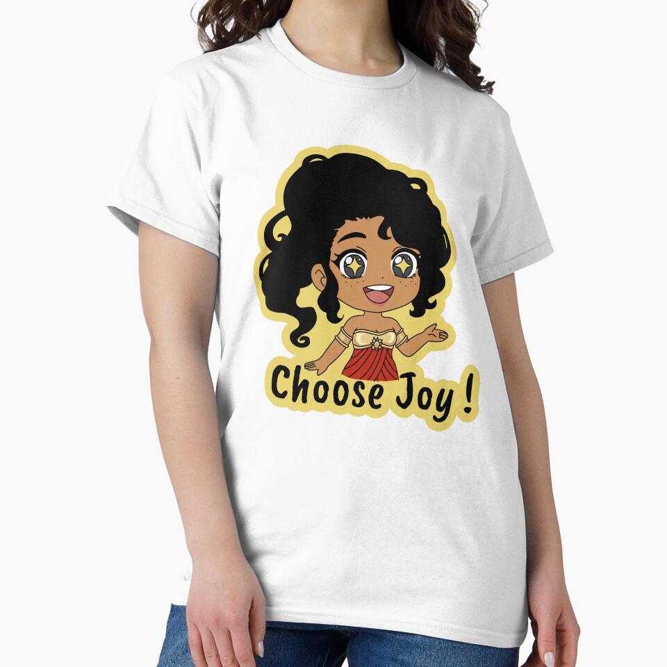 Choose Joy Cute Chibi Solana Sticker by GingaPop