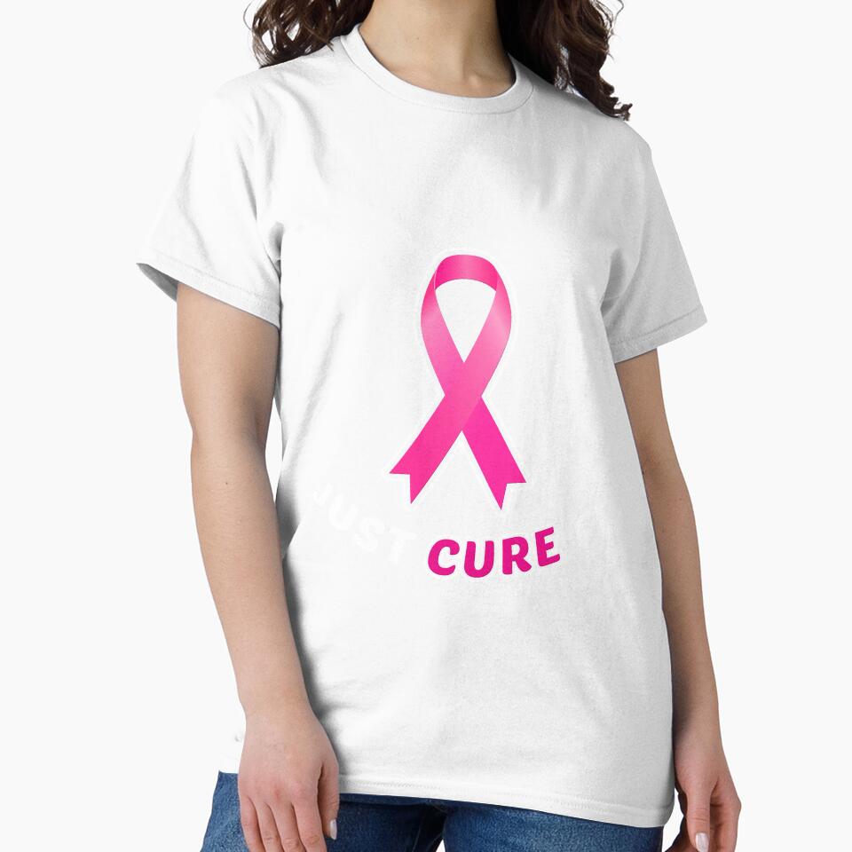 Just Cure It Breast Cancer Awareness by AllStarMerch Unisex , , , Long Sleeve Tee