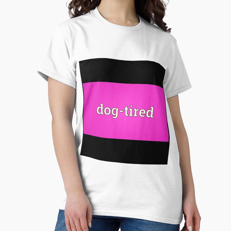 Dog-Tired by KingOfDogs Unisex , , , Long Sleeve Tee