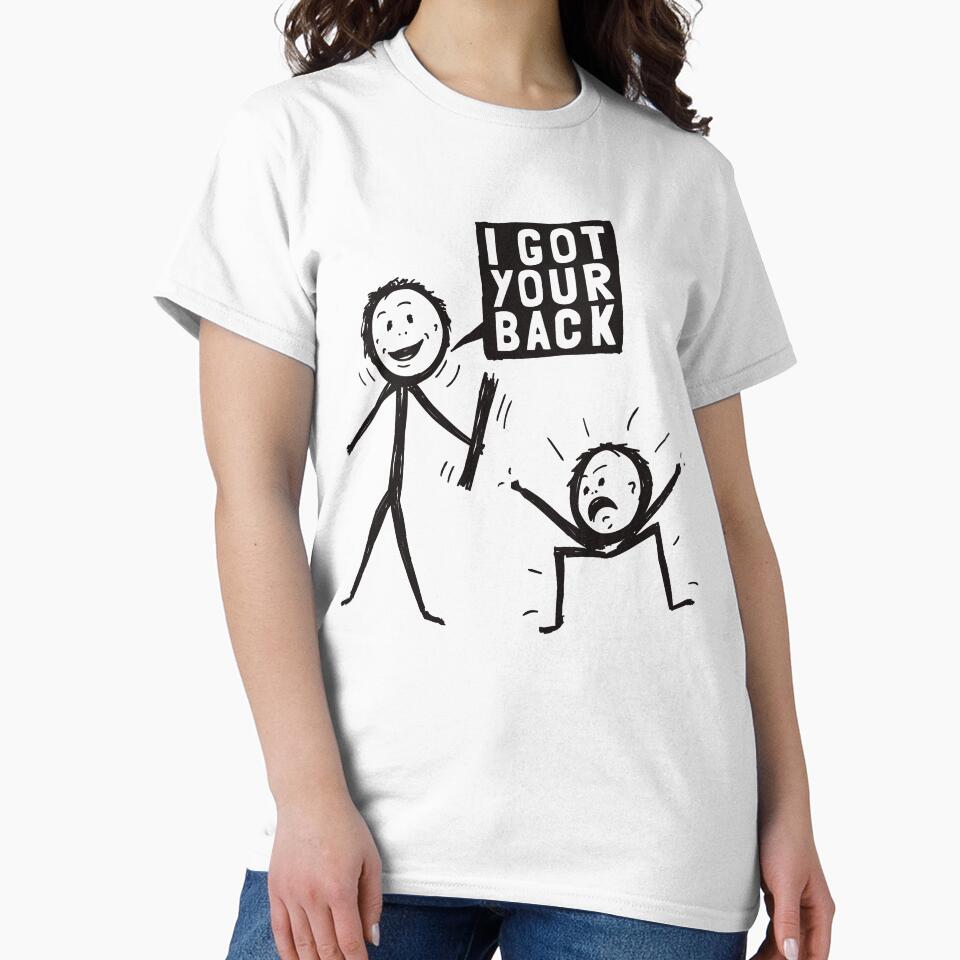 I got your back by knightsydesign Unisex , , , Long Sleeve Tee
