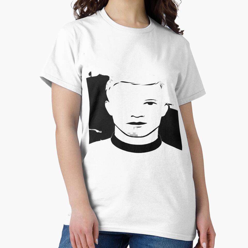 Half-Faced Minimalist Portrait by Sushikidsntod