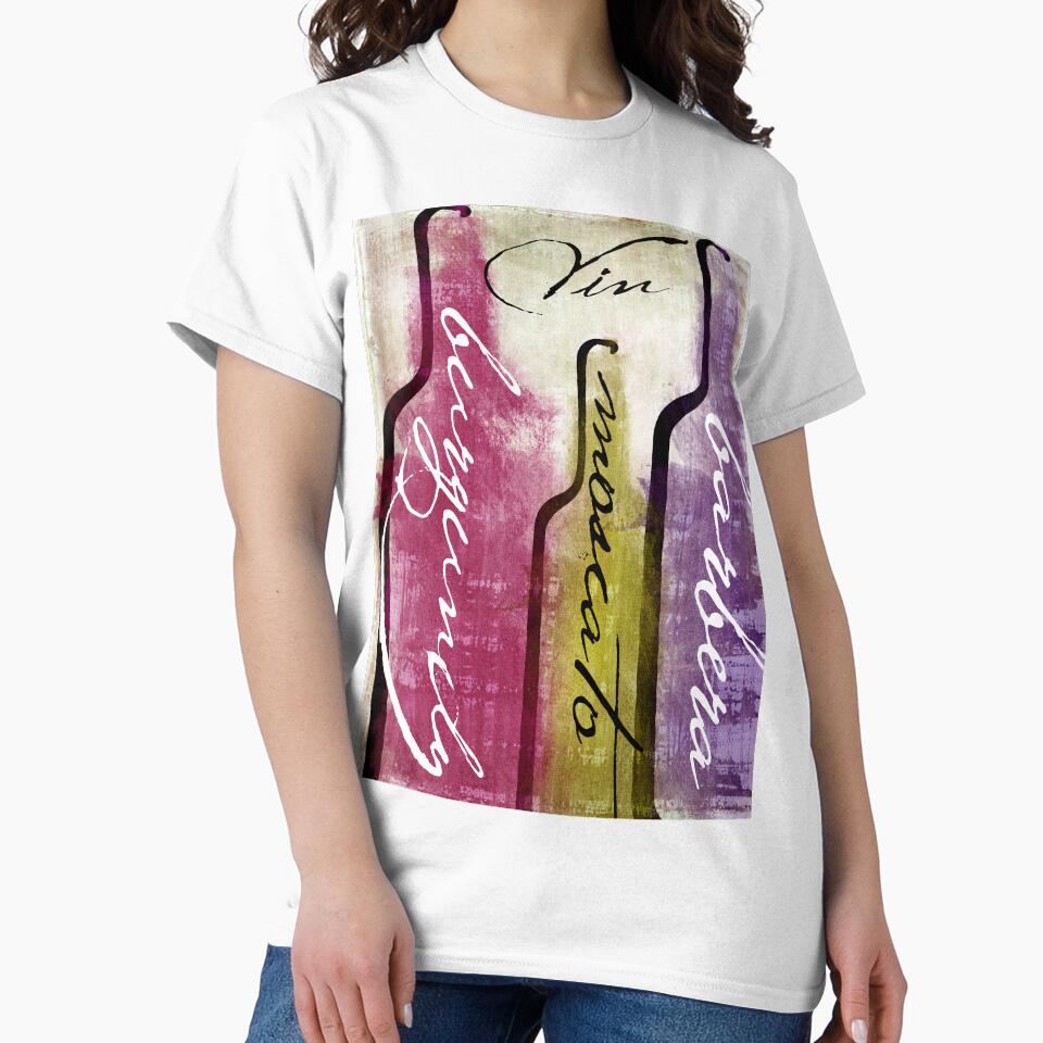 Wine Tasting II by Sasha Art Gallery Unisex , , , Long Sleeve Tee