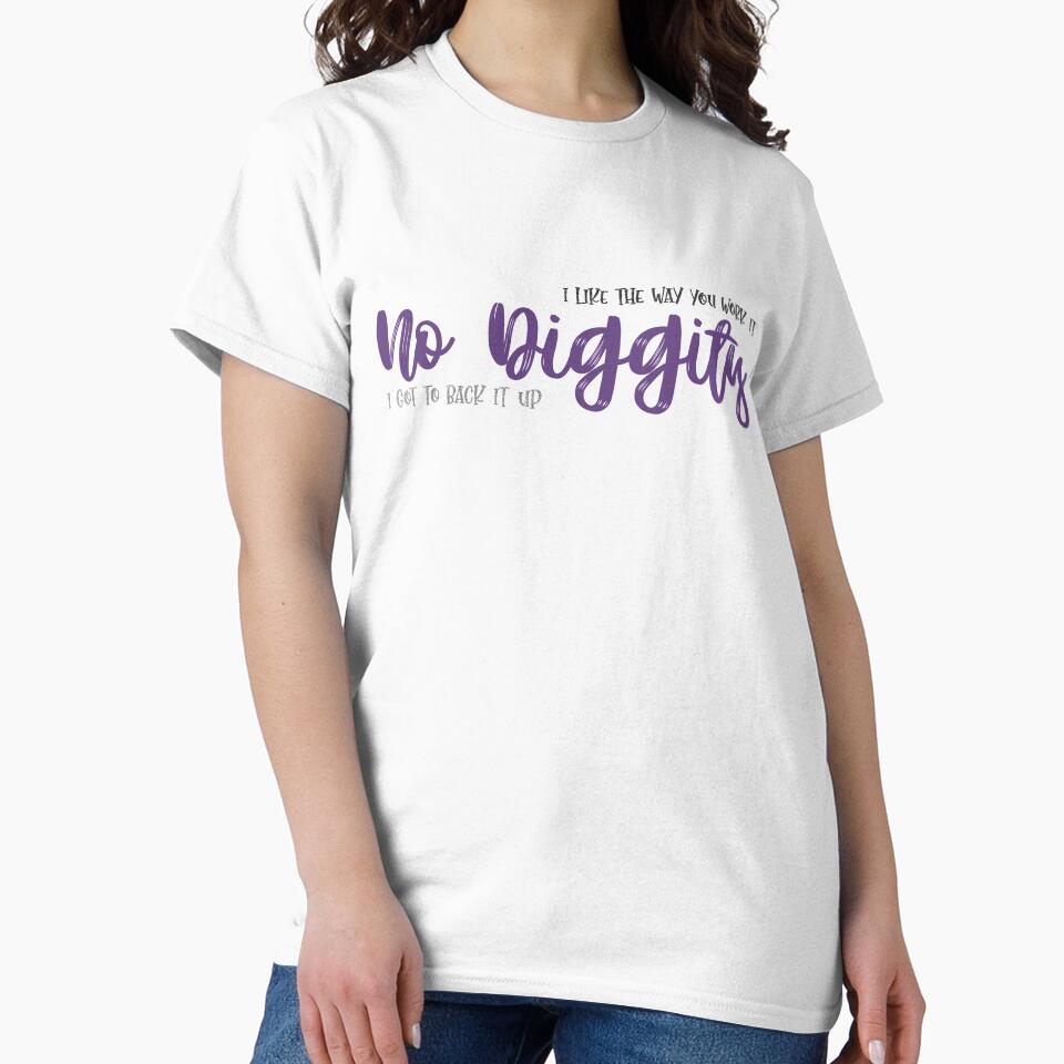 No Diggity - Blackstreet Lyrics by leenbernardo Unisex , , , Long Sleeve Tee