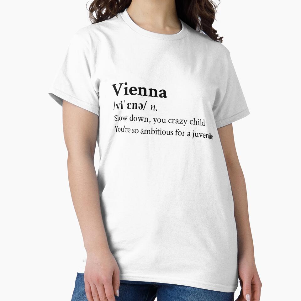 Billy Joel Aesthetic Quote Lyrics Vienna by StickTheSong