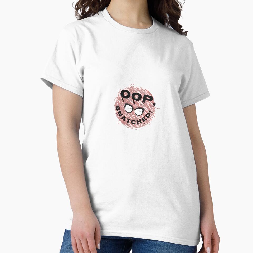Oop, snatched by Whovina-Art By Cindy Unisex , , , Long Sleeve Tee