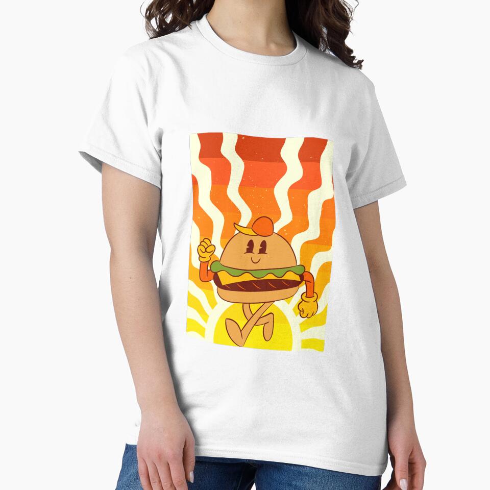 Burger Zone Wars by DesignNebula Unisex , , , Long Sleeve Tee