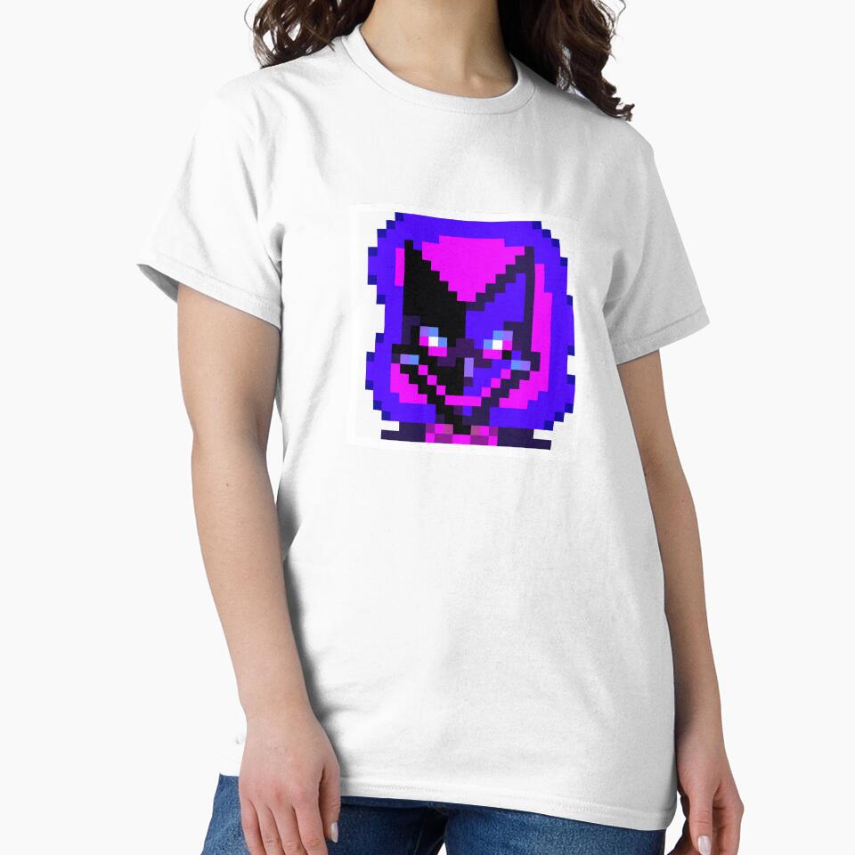 Melodiam 'Tricky' Cor Meum Pixel Art by Kaiko-Roku Unisex , , , Long Sleeve Tee