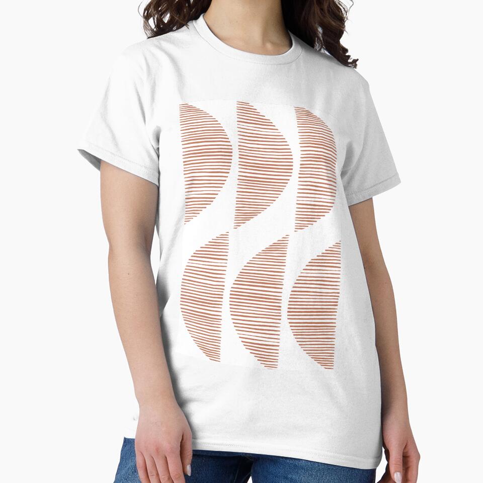 Earthy geometric shapes pattern by Miss-Belle