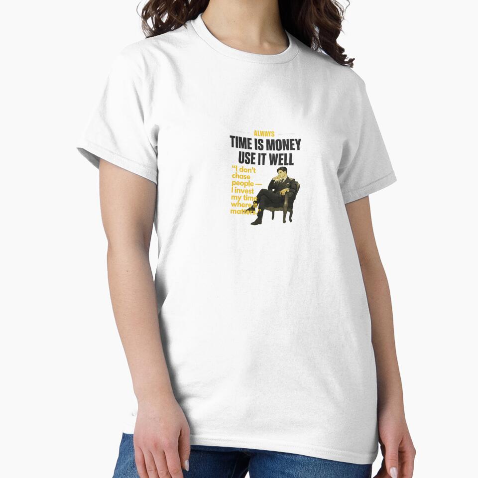 Time is Money | Motivational Quote | Bold Statement And All Product by Sticker Art Shop